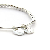 ANITA - pulsera medallas plata personalizables